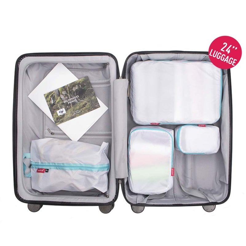 pack all Ultralight Shoe Bag for Travel, Water-Resistant Shoe Pouch for Gym, Odor-Resistant Soccer Cleats Bag for Sport (White, 1-Pack) - Image 5